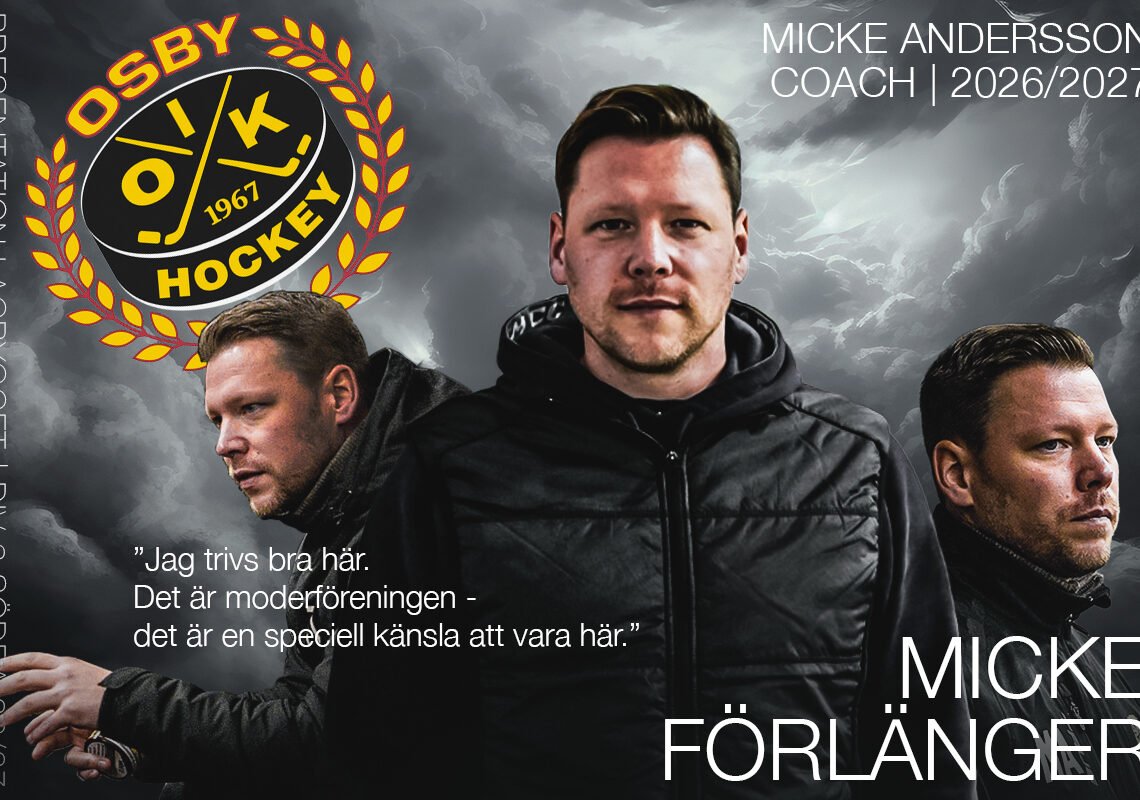 Micke Andersson förlänger: ”Det här är hemma”