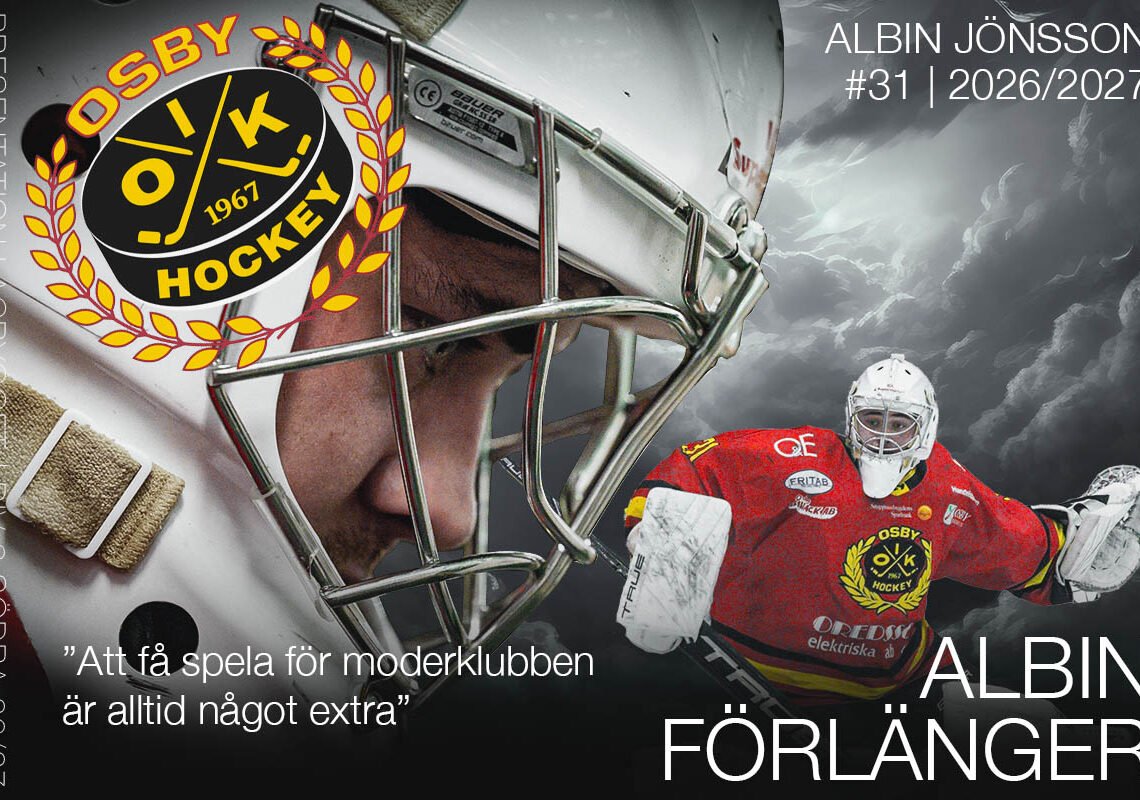 Jönsson stannar i Osby IK – klar för sin åttonde säsong i ”De röe”