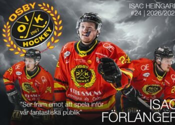 Isac Heingard förlänger med Osby IK