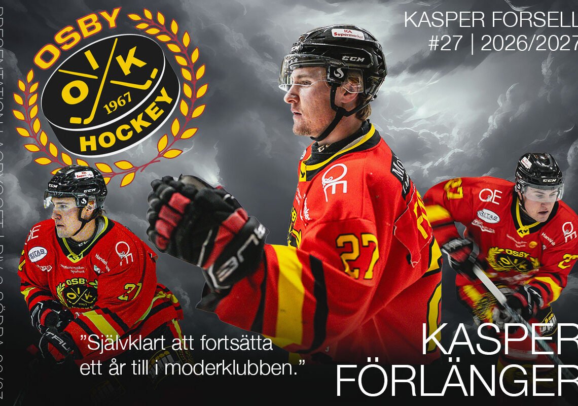 Kasper Forsell förlänger med moderklubben